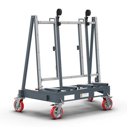 Abaco-machines-USA-nesting-single-sided-cart-NSC6432-1.jpg Abaco Nesting Single-Sided Cart – Space-Saving Stone Slab Transport & Handling Cart (NSC6432) - Image 1