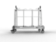 Abaco One Stop A-Frame – Heavy-Duty Mobile Slab & Glass Transport Rack (OSA6135 / OSA6135-G) - Image 5