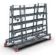 Abaco Oversized Glass Transport Cart AOGTC11879 – Glass Cart - Image 2