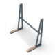 Abaco Single-Sided Truck A-Frame SSTAF060 – Compact Steel Slab Storage & Transport Rack - Image 2