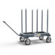 Abaco Slab Rack Dolly – Compact Heavy-Duty Stone & Glass Transport Dolly (ASRD39) - Image 3