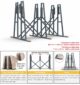Abaco Triple Side Folding Truck A-Frame ATSFTA056 – 22,000 lb Capacity Slab Storage Frame - Image 7