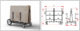 Abaco Double Sided Slab Buggy – Heavy-Duty Dual-Frame Stone & Sheet Transport Buggy (DSBG2640) - Image 5
