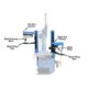 Atlas Automotive 700 Series Dual Assist Arms – Heavy-Duty ATTC-DAA-T Lift Arm Assembly - Image 3