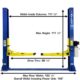 Atlas Automotive Equipment TPF-9 Baseplate 2-Post Car Lift – 9,000 lb. Capacity Hydraulic Auto Lift - Image 2