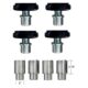 Atlas Automotive Equipment TPF-9 Baseplate 2-Post Car Lift – 9,000 lb. Capacity Hydraulic Auto Lift - Image 8