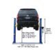 Atlas 9KBPX 2-Post Baseplate Car Lift | 9,000 lb Heavy-Duty Automotive Hoist for Professional Garages - Image 2