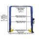 Atlas 9KOHX 2-Post Overhead Car Lift | 9,000 lb Heavy-Duty Automotive Hoist for Professional Garages - Image 2