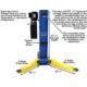 Atlas Automotive 9,000 lb. Overhead 2-Post Lift – Model 9OHSC ATTD-9OHSC-SS-FPD | Heavy-Duty Garage & Shop Car Lift - Image 11