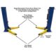 Atlas Automotive 9,000 lb. Overhead 2-Post Lift – Model 9OHSC ATTD-9OHSC-SS-FPD | Heavy-Duty Garage & Shop Car Lift - Image 13