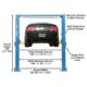 Atlas Automotive 9,000 lb. Overhead 2-Post Lift – Model 9OHSC ATTD-9OHSC-SS-FPD | Heavy-Duty Garage & Shop Car Lift - Image 6