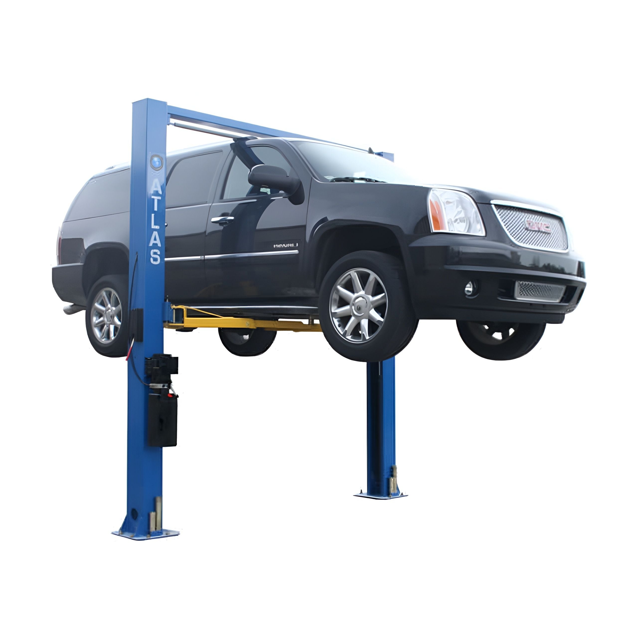 Atlas-automotive-equipment-9OHSC-overhead-2-post-lift-9000lb-capacity-ATTD-9OHSC-SS-FPD.jpg Atlas Automotive 9,000 lb. Overhead 2-Post Lift – Model 9OHSC ATTD-9OHSC-SS-FPD | Heavy-Duty Garage & Shop Car Lift - Image 1