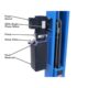 Atlas Automotive Equipment BP8000 Baseplate 2-Post Car Lift – 8,000 lb. Capacity Hydraulic Auto Lift (ATTD-BP8000-NEW) - Image 11