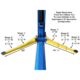 Atlas Automotive Equipment BP8000 Baseplate 2-Post Car Lift – 8,000 lb. Capacity Hydraulic Auto Lift (ATTD-BP8000-NEW) - Image 15