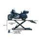 Atlas HI-RISE 1500 Motorcycle / ATV Hydraulic Lift | 1,500 lb Heavy-Duty Lift Table for Powersports & Service Shops - Image 2