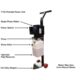 Atlas Automotive Equipment LR06 Portable Low-Rise Scissor Car Lift – 6,000 lb. Capacity Hydraulic Garage Lift (ATTD-LR06) - Image 11