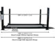 Atlas PRO8000 4-Post Lift with RJ35 Sliding Jacks – 8,000 lb Capacity | Professional Car Storage & Service Lift Combo (XH-PRO8-COMBO-FPD) - Image 11
