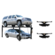 Atlas PRO8000 4-Post Lift with RJ35 Sliding Jacks – 8,000 lb Capacity | Professional Car Storage & Service Lift Combo (XH-PRO8-COMBO-FPD)