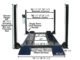 Atlas PRO8000 4-Post Lift with RJ35 Sliding Jacks – 8,000 lb Capacity | Professional Car Storage & Service Lift Combo (XH-PRO8-COMBO-FPD) - Image 10
