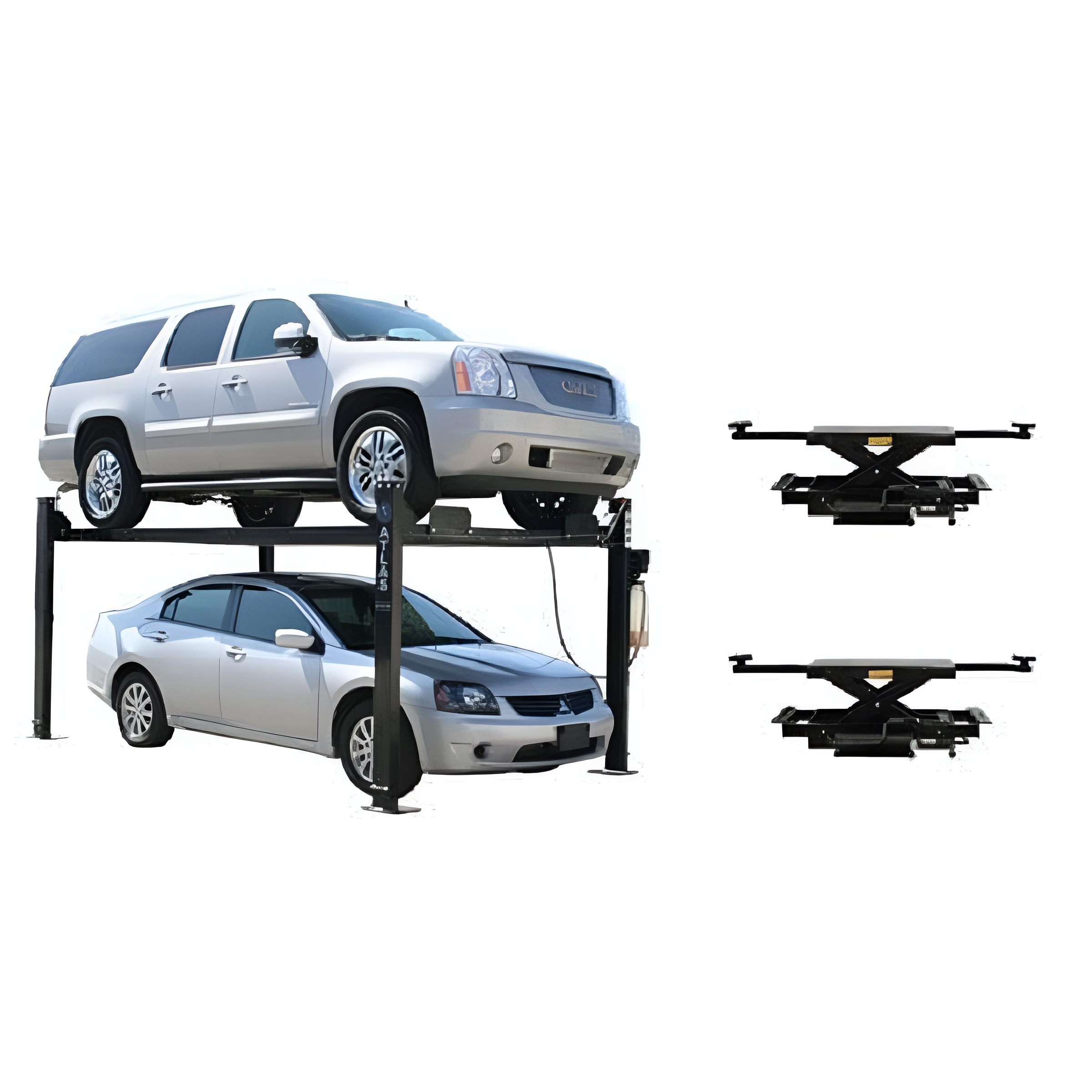 Atlas-automotive-equipment-PRO8000-4-post-lift_RJ35-sliding-jacks-combo-XH-PRO8-COMBO-FPD.png Atlas PRO8000 4-Post Lift with RJ35 Sliding Jacks – 8,000 lb Capacity | Professional Car Storage & Service Lift Combo (XH-PRO8-COMBO-FPD) - Image 1