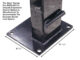 Atlas Automotive Equipment PRO8000EXT-L 4 Post Lift + RJ35 Sliding Jacks Combo (Model: XH-PRO8EXTL-COMBO-FPD) - Image 12