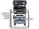 Atlas Automotive Equipment PRO8000EXT-L 4 Post Lift + RJ35 Sliding Jacks Combo (Model: XH-PRO8EXTL-COMBO-FPD) - Image 7