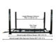 Atlas Automotive Equipment PRO8000EXT-L 4 Post Lift + RJ35 Sliding Jacks Combo (Model: XH-PRO8EXTL-COMBO-FPD) - Image 8
