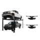 Atlas Automotive Equipment PRO8000EXT-L 4 Post Lift + RJ35 Sliding Jacks Combo (Model: XH-PRO8EXTL-COMBO-FPD)