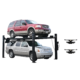 Atlas PRO9000 4-Post Car Lift with RJ35 Sliding Jacks Combo | 9000 lb Capacity