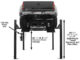 Atlas Equipment PRO9000 4-Post Car Lift with RJ6 Rolling Jacks Combo – 9,000 lb Capacity | Heavy-Duty Hydraulic Lift System for Professional Garages & Home Workshops (Model XH-PRO9-COMBO2-FPD) - Image 8