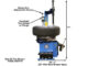 Atlas TC229 Tire Changer + WB41 Wheel Balancer Combo – Professional Rim Clamp Tire Machine & Digital Wheel Balancer | TCWB-COMBO5-FPD - Image 3