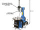 Atlas TC755 Tire Changer + WB49-2 Wheel Balancer Combo | TCWB-COMBO3-FPD - Image 3