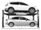 Atlas Apex 8 8,000 lb ALI Certified 4-Post Hobbyist Lift | Atlas Automotive Equipment ATEATTD-APEX8-FPD - Image 2
