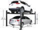 Atlas Apex 8 8,000 lb ALI Certified 4-Post Hobbyist Lift | Atlas Automotive Equipment ATEATTD-APEX8-FPD - Image 3