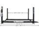 Atlas Apex 8 8,000 lb ALI Certified 4-Post Hobbyist Lift | Atlas Automotive Equipment ATEATTD-APEX8-FPD - Image 6