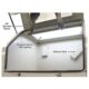 Atlas PSBC990 Extra-Large Pressurized Sandblast Cabinet | Industrial Automotive Media Blaster - Image 5