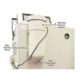 Atlas PSBC990 Extra-Large Pressurized Sandblast Cabinet | Industrial Automotive Media Blaster - Image 6