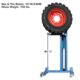 Atlas Offset Pneumatic Portable Wheel Lift – 180 lb Capacity (ATTC-AEZWL-2) - Image 5