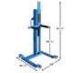 Atlas Offset Pneumatic Portable Wheel Lift – 180 lb Capacity (ATTC-AEZWL-2) - Image 3