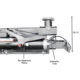 Atlas Platinum 7,000 lb Air/Hydraulic Rolling Jack | ALI-Certified Heavy-Duty Lift for Professional Automotive Shops - Image 6