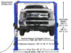 Atlas Automotive Equipment Platinum PVL10 ALI Certified 10,000 lb. Capacity 2-Post Lift (Model: AP-PVL10-2/3) - Image 2