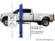 Atlas Automotive Equipment Platinum PVL10 ALI Certified 10,000 lb. Capacity 2-Post Lift (Model: AP-PVL10-2/3) - Image 4