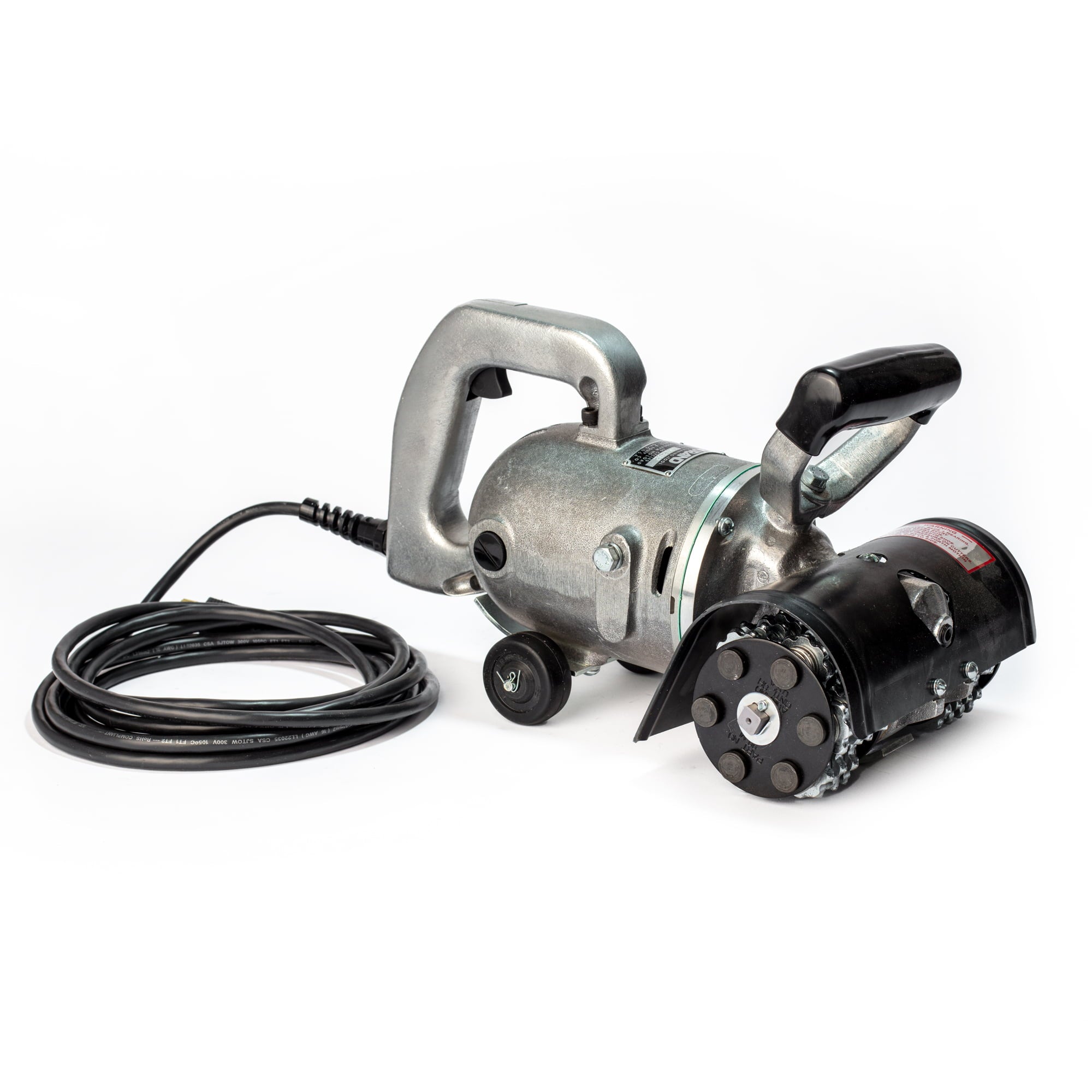 Aurand-8inches-handheld-deck-scaler-230V-electric-M5-2C.jpg Aurand M5‑2C 230 V Electric 8″ Handheld Deck Scaler – Heavy‑Duty Surface Prep Tool - Image 1