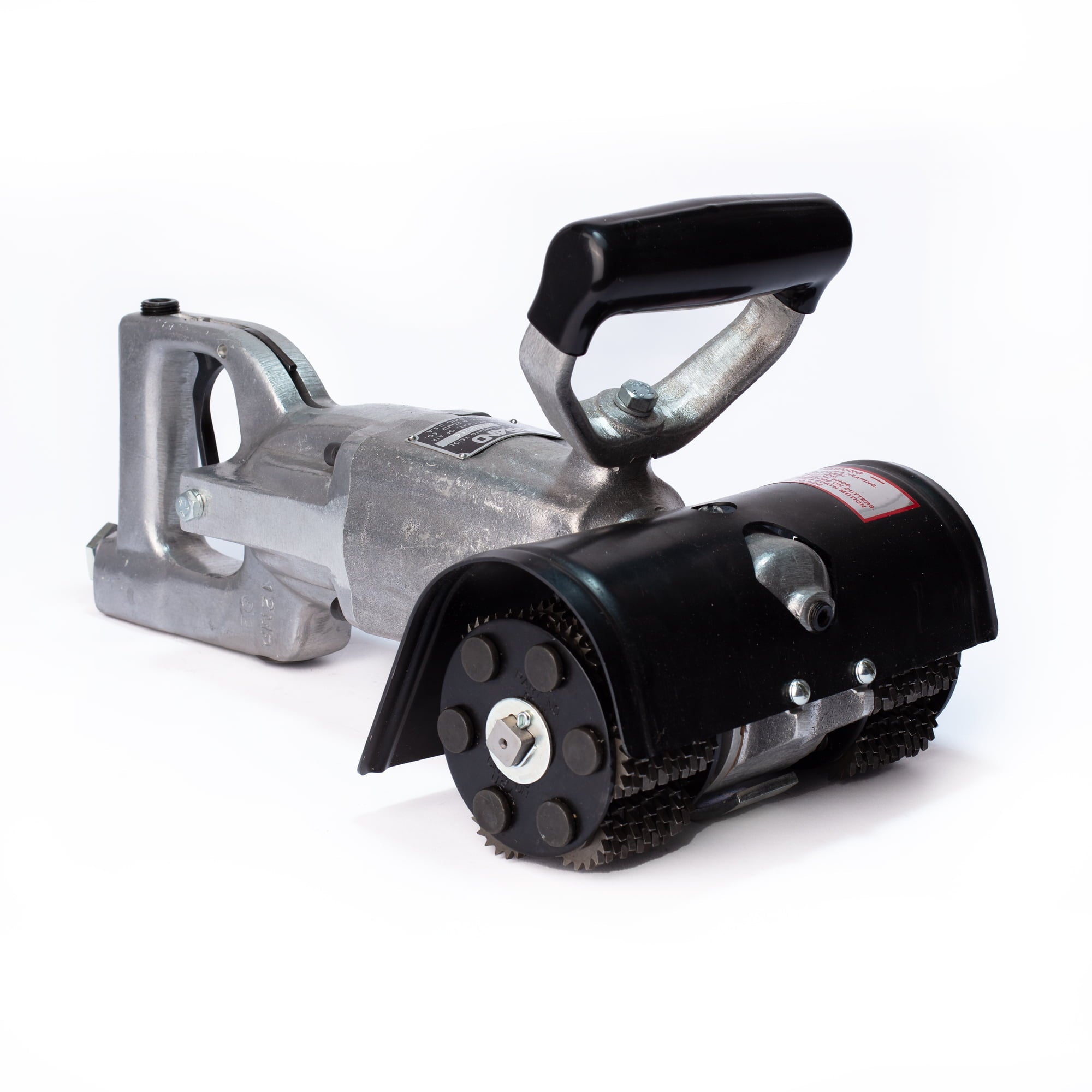 Aurand-pneumatic-8inches-handheld-deck-scaler-MP6.jpg Aurand MP6 Pneumatic 8″ Handheld Deck Scaler – Heavy‑Duty Rotary‑Motor Surface Prep Tool - Image 1