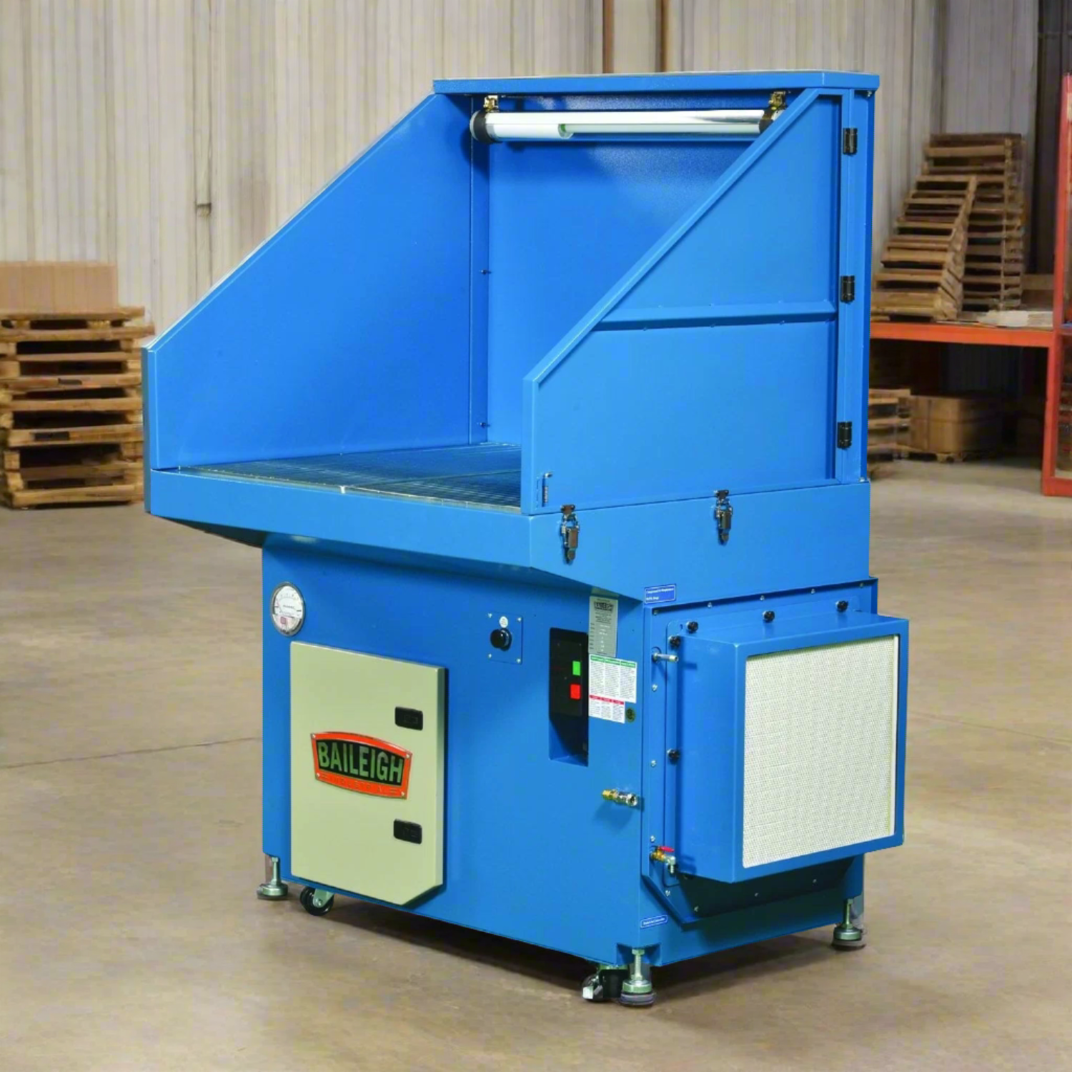 Baileigh-industrial-DDTM-4840-HD-48-x-40-heavy-duty-metal-downdraft-table-air-pulse-clean-w-HEPAFitlerBA9-1017589_2024-07-26T07_10_31.439Z.png Downdraft Table | Heavy Duty | 48" x 40" | Baileigh Industrial BA9-1017589 - Image 1
