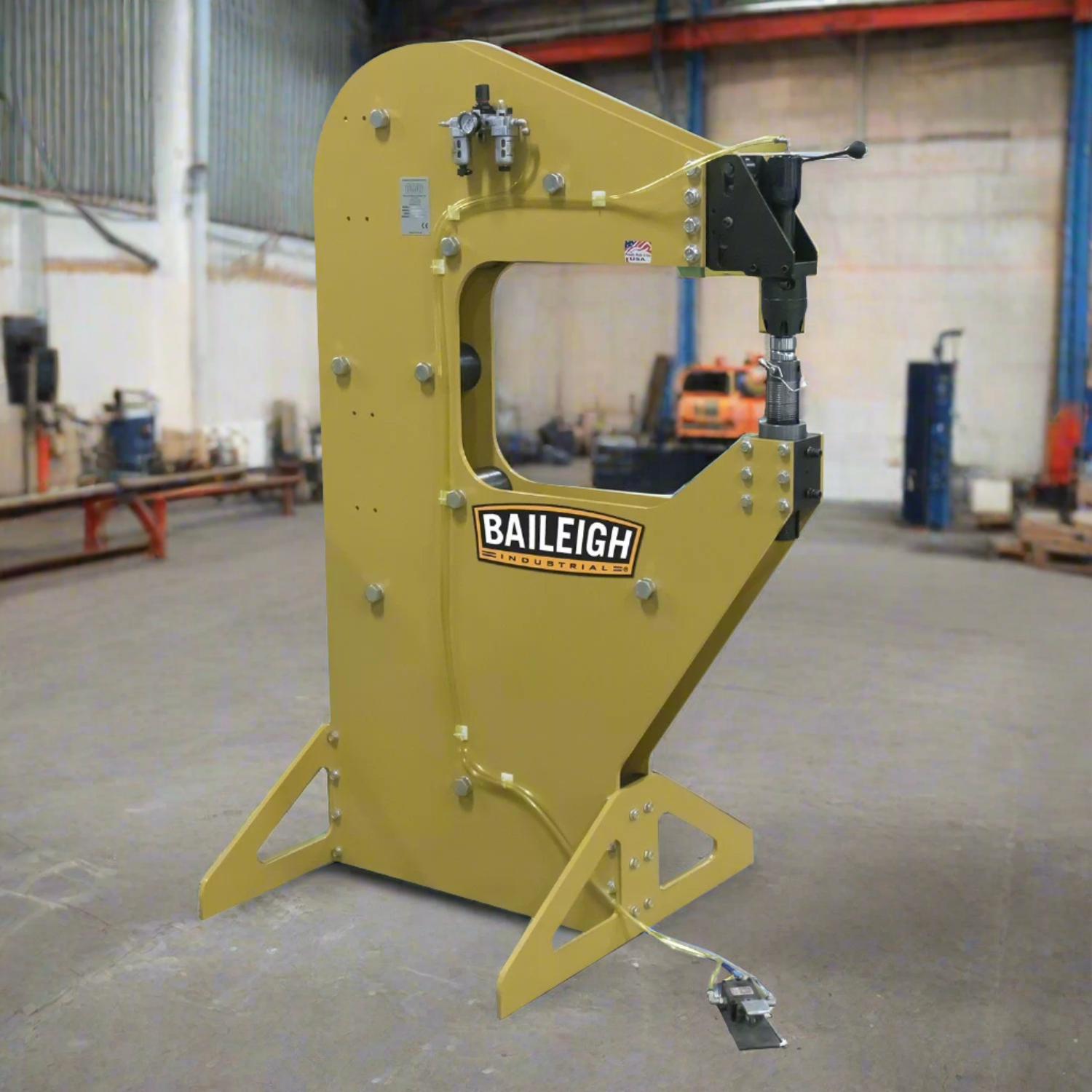 Baileigh-industrial-PH-28A-pneumatic-power-hammer-28-throat-depth-BA9-PH28A_2024-07-26T09_38_48.927Z.png Pneumatic Power Hammer | 28" Throat Depth | Baileigh Industrial BA9-PH28A - Image 1
