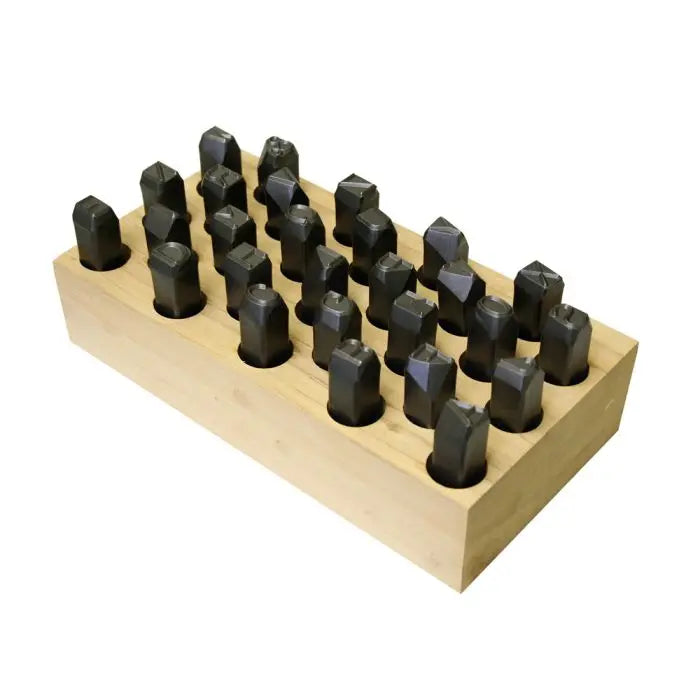 C-H-hanson-steel-stamp-set-1-letter-heavy-duty-27Pcs-21253.jpg Steel Stamp Set | 1" Letter | Heavy Duty | 27 Pieces | C.H Hanson 21253 - Image 1