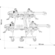 Wheel Alignment | 110V | 1PH | 12" - 24.5" Wheel Clamps | CEMB DWA1100Trolley - Image 4