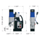Magnetic Drill | 2-1/2" dia. | Portable | CS Unitec MAB 525 - Image 5