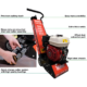 Gas Scarifiers | 8'' | Walk-Behind | Honda GX160 | CS Unitec - Image 6